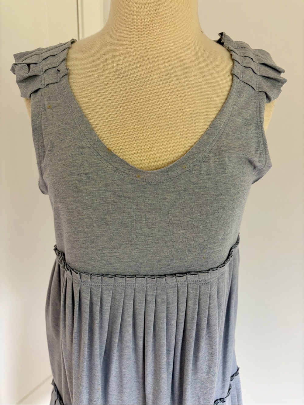 Marc by Marc Jacobs Light Gray Knit Dress